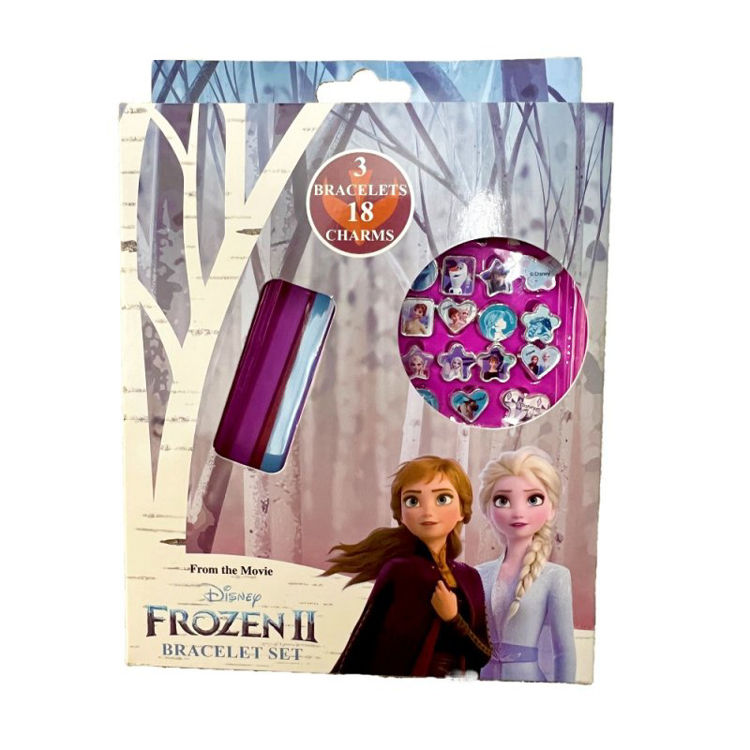 Picture of 2426-8490T: FROZEN 3 PIECE BRACELET SET WITH 18 CHARMS